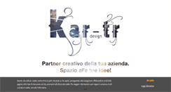 Desktop Screenshot of kartr-design.it