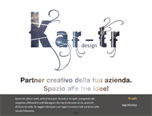 Tablet Screenshot of kartr-design.it